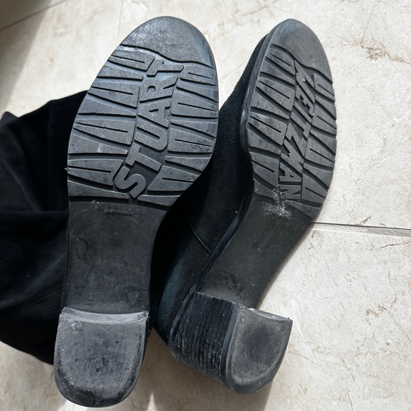 Original Pre-owned STUART WEITZMAN Darla Suede Over-The-Knee Boots Size M 9 Box - Picture 9 of 15